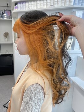 ペレ 渋谷(PELE) ホワイトグレージュ/デジタルパーマ/チェリーブラウン/渋谷