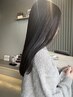 【美髪を育てる】カット+Lv4トリートメント+マイクロバブル￥8000