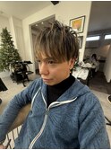 メンズハイライトマッシュヘア☆圧倒的技術のメンズヘア