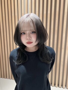 ロンド アンブル 四条烏丸(Lond ambre) ルーツカラー/韓国/ハッシュカット/ハイトーン