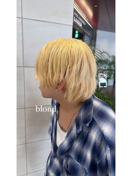 ブロンド　メンズ