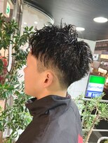 ゼストソエル(ZEST soell)&nbsp;長さ7cmでできるツイストパーマ　men's【立川/soell/水島】