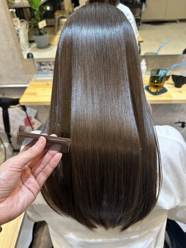 エメ 大宮(Aime) モテ愛されストレート♪なめらかチョコブラウン Aime大宮