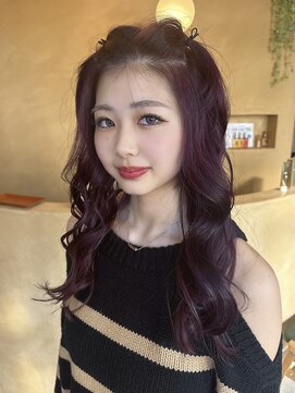 ロア(LORE) ラベンダー/ダブルカラー/ワンホン