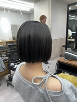 サンド 銀座(sand)&nbsp;ぱつっとボブでまとまる可愛い