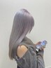 カット+ケアブリーチ+カラー+前処理トリートメント【辻 指名のみ施術可】