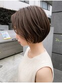 【clam./窪田】大人可愛いミニボブ/切りっぱなしボブ/髪質改善