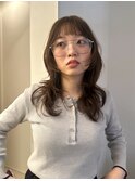 ブリーチなしオリーブ◎ダブルカラー