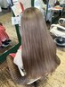 【平日学生限定】ミルクティー系ダブルカラーで垢抜け　￥15400→￥10000