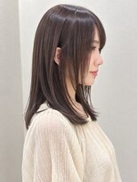 ネイヴスヘアー 香椎照葉店(Neivs Hair)&nbsp;顔周りレイヤースタイル
