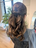 ケファ(Kepa)&nbsp;ハーフアップ/結婚式お呼ばれヘアセット