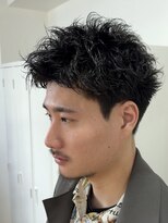 ボーイ(BOY) ニュアンスパーマ×スパイキーショート
