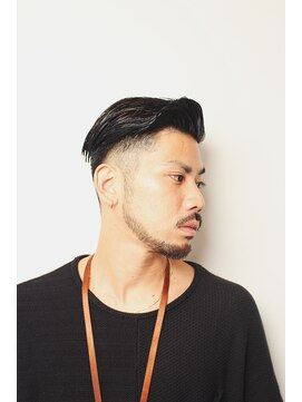 メリケンバーバーショップ フクオカ(MERICAN BARBERSHOP FUK) クラウドマッシュテクノセミウェットワイルドツーブロック93