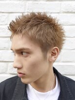 フィフス(fifth) ショートレイヤー 束感ショート ブリーチカラー ツーブロック