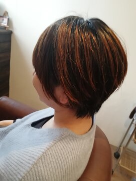 ラボーテ 南大分店(La Beaute') 【丸み高め×小顔×美シルエット】オーダー率高めショートボブ
