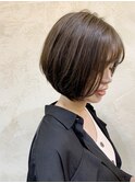 柔らかショートボブ