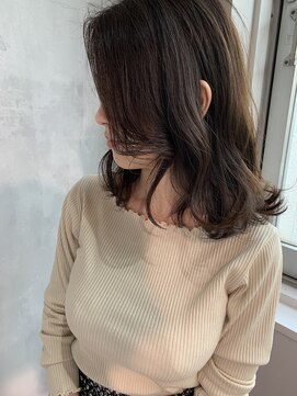 キチ(kichi.) [kichi.] ラベンダーベージュ×ゆるミディ