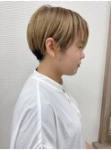 キュートな刈り上げショート♪