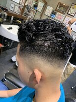 エルエー バーバーショップ 草津店(L.A BARBERSHOP)&nbsp;スタイリスト【真下】パーマ×スキンフェード