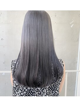 メゾンアクア 表参道(Maison ACQUA) ブリーチなしカラー 透明感 グレージュ オリーブ