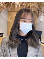 アヴァンス 京橋店(AVANCE)&nbsp;ブリーチ１回でのグレージュ