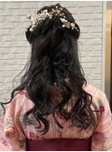 袴×ヘアアレンジ