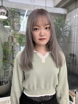 ネンドヘアー(nendo_hair) グレーベージュ/シルバーグレー