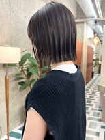 ノエ(noe) 顎下ボブ×ダークグレージュ