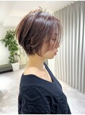 40代/50代/絶壁解消・前下がり・ショートボブ【浅野】