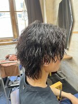 サロンリベルテ(salon Liberte) ミディアムウルフ×ツイストスパイラル