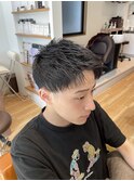 束感メンズカット