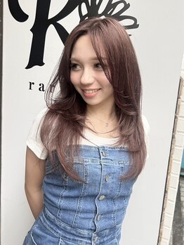 ラルガ 黒崎(Raruga)の写真/顔周りのデザインで印象が決まる！1人ひとりの骨格や髪質に合わせて一番似合うスタイルをご提案◎