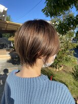 ラル(Lull)&nbsp;【奥山敬大】キレイにまとまる大人ショート/カーキベージュ