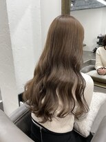 ロフティー 清澄白河(LOFTY)&nbsp;シアーカラー/ツヤロングヘア/ぱっつんバング/髪質改善/清澄白河