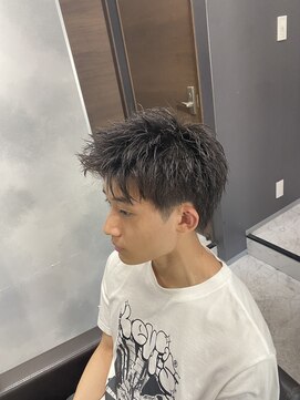 クレオ 片江店(CREO) メンズカット黒髪短髪