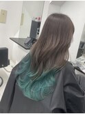 エメラルドグリーングラデーションカラー