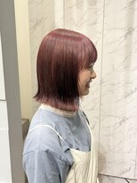 クリアーオブヘアー 一社店(clear OF HAIR) チェリーピンク
