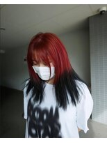 ミューズ バイ ケンジ(MUSE by KENJE) 赤で作るルーツカラー