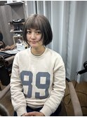 お白髪活かし