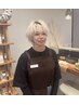 【初回限定５０％OFF先着3名】カット+透明感カラー+内部補修Tr￥19,800→9,900