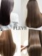 フラヴ(FLEVE)の写真/夏の暑さによる湿気や広がり、うねりをダメージレスにこだわった薬剤で毛先まで潤う質感ヘ導きます★