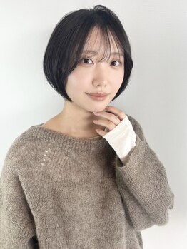 ヘアデザイン アンジェロカフェ(Hair Design Angelo cafe)の写真/“一人ひとりに似合うショートヘアを提案★”骨格やライフスタイルに合わせて丁寧に顔周りをカット♪