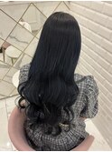 ブリーチありブルーブラック*まゆ