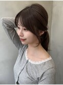 大宮/縮毛矯正/髪質改善/顔周りカット/レイヤーカット