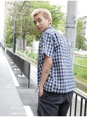 メンズショートスパイキー