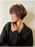 やわらかい質感の大人ショート