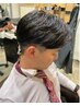 【Jr.スタイリスト限定】メンズカット　2000円　シャンプー+500円