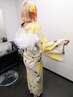 浴衣着付け＋ヘアーセット８８００円