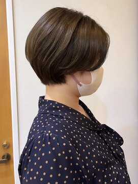 モリオ フロム ロンドン 成増店 【morio成増/宇佐美】大人可愛い丸みショート