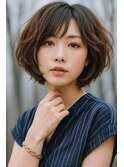ゆるふわＢＯＢのパーマスタイル